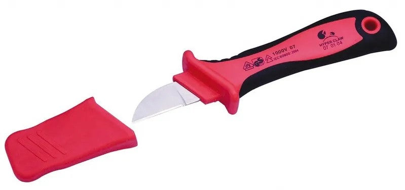 Term Tech HC-70104 200mm VDE Cable Knife with Sheath