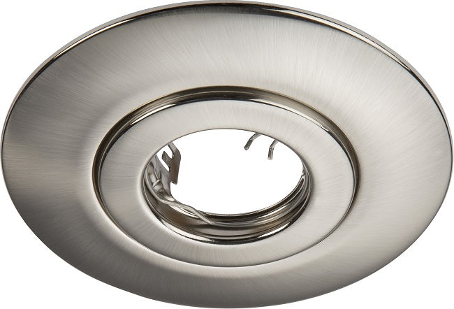 Knightsbridge HCBC Brushed Chrome GU10 Downlight Converter 78 - 120mm