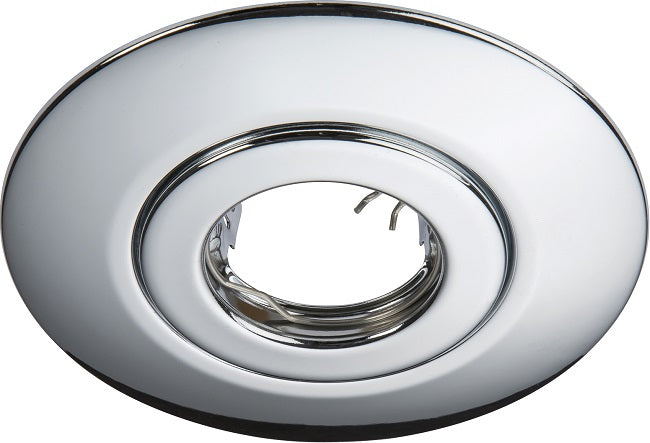 Knightsbridge HCC Chrome GU10 Downlight Converter 78 - 120mm