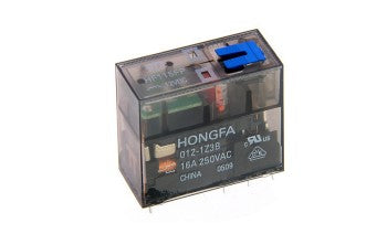 Switchtec HF115FP0121Z3B Hongfa 16A Single Pole PCB / Plug In Power Relay With Test, Flag & LED 12V