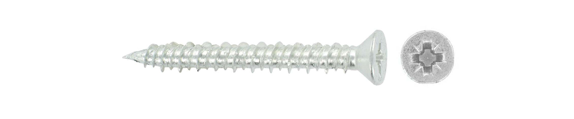 Deligo HM4845 4.8 x 45mm Steel Wall Screws (100)