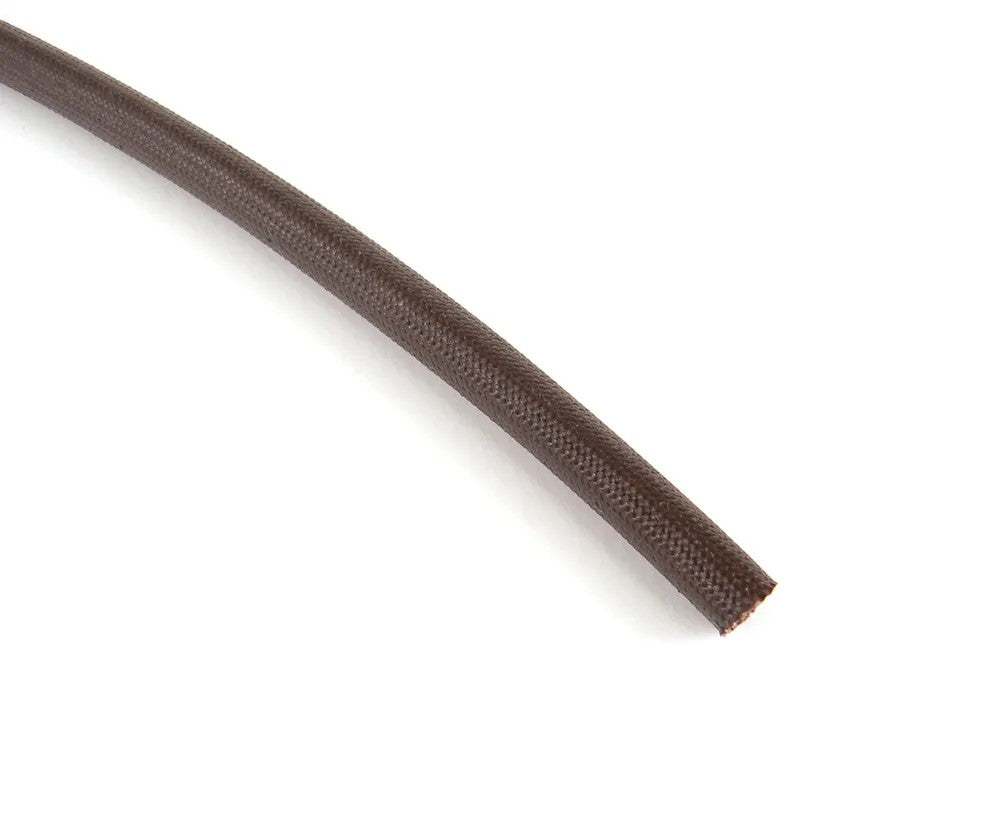 Term Tech HRS10BROWN 10mm Heat Resistant Glass Fibre Braided Sleeving Brown