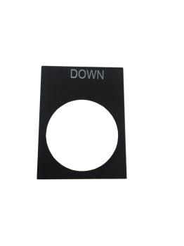 Switchtec ILP-DOWN SCL 22mm Legend Plate Down