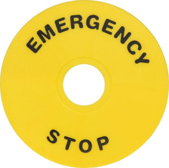 Switchtec ILP-ESTOP60 SCL 60mm Emergency Stop Legend Yellow