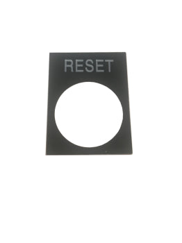 Switchtec ILP-RESET SCL 22mm Legend Plate Reset