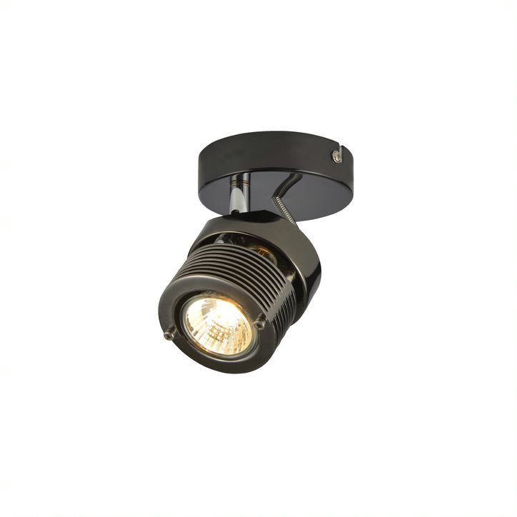 Forum INL-28201-BCHR Pedro GU10 Black Chrome Spotlight IP20