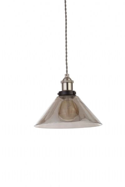 Forum INL-33136-SMK Agol Coolie Smoked Grey Glass Shade