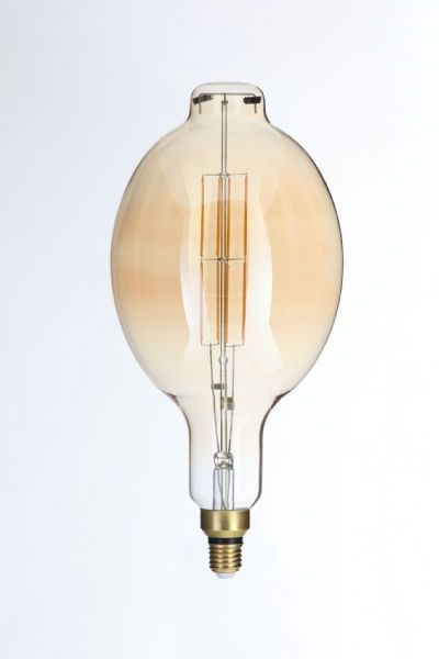 Forum INL-34029-AMB 6W ES Amber Dimmable LED A165 2000K