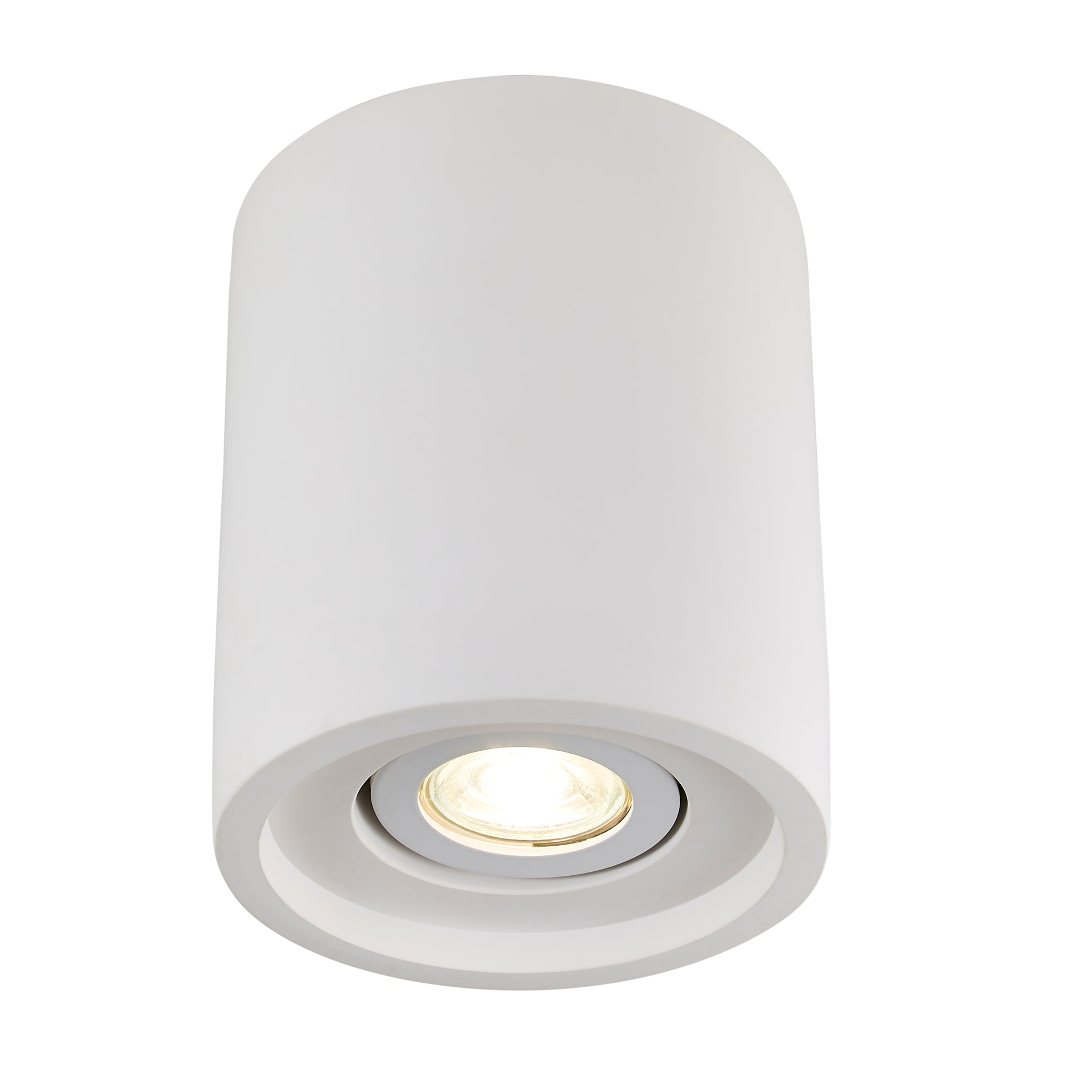 Forum INL-37214 Cadiz GU10 White Plaster Tiltable Downlight