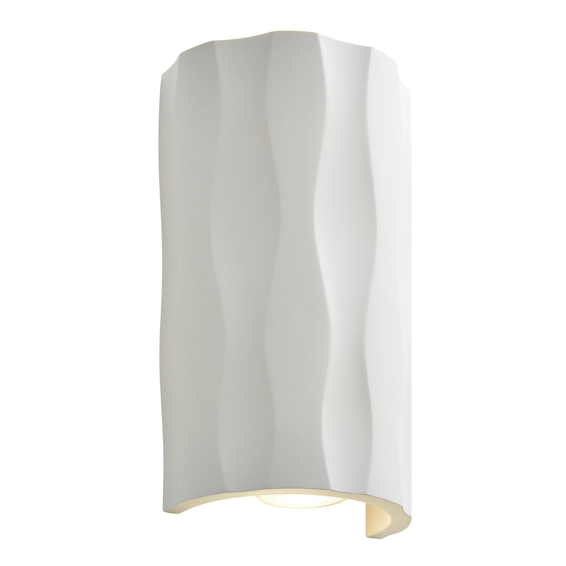 Forum INL-38612 Toledo 2 x GU10 White Plaster Wall Uplighter