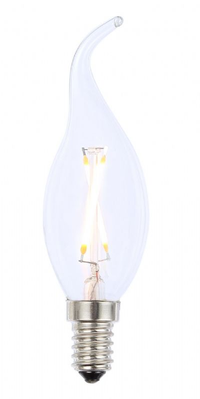 Forum INL-C35L-LED-SES-CLR 2W SES Clear Dimmable Bent Tip LED Candle 2000K