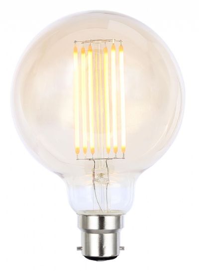 Forum INL-G95-LED-BC-TNT 4W BC Tinted Dimmable LED Globe 95 2000K