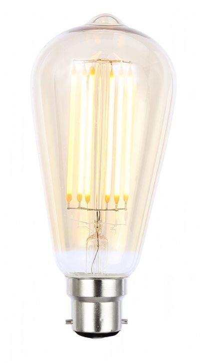 Forum INL-ST64-LED-BC-TNT 6W BC Tinted Dimmable LED ST64 2000K