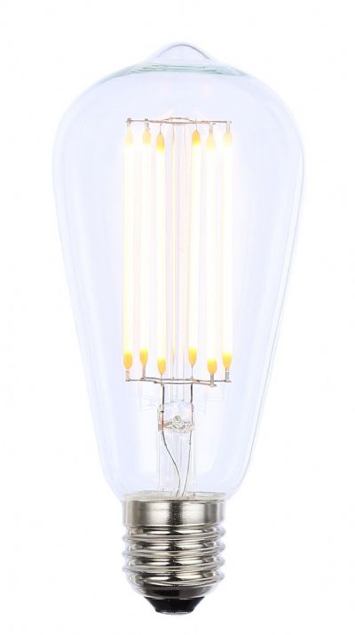 Forum INL-ST64-LED-ES-CLR 6W ES Clear Dimmable LED ST64 2000K