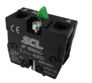 Switchtec IP-BMNO SCL 1 N/O Contact Block (Base Mount)