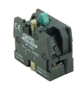 Switchtec IP-NO SCL 1 N/O Contact Block (Panel Mount)