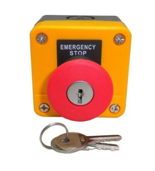 Switchtec IPBS-ESKR SCL Red Emergency Stop (Momentary) Station with 1 N/C Contact