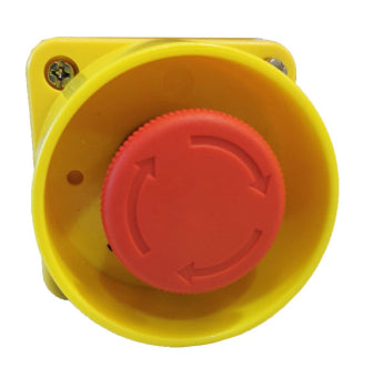 Switchtec IPBS-ESTR-S SCL Red Emergency Stop (Stop Push, Pull To Release) Station with 1 N/C Contact