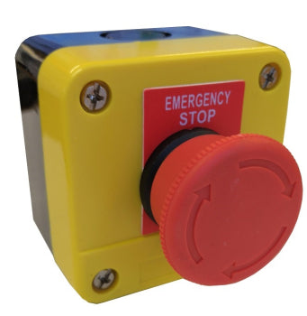 Switchtec IPBS-ESTR SCL Red Emergency Stop (Twist To Release) Station with 1 N/C Contact