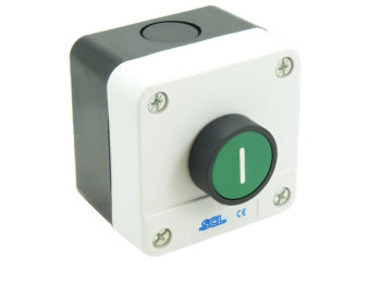 Switchtec IPBS-G SCL Green Pushbutton Station with 1 N/O Contact