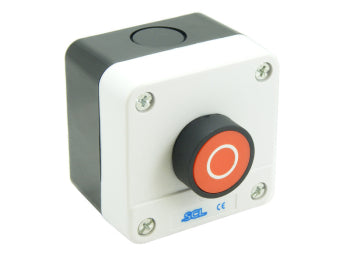 Switchtec IPBS-R SCL Red Pushbutton Station with 1 N/C Contact