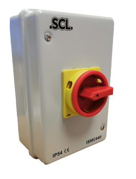 Switchtec ISMC440 SCL 40A 4 Pole Enclosed Metal Switch Disconnector IP54