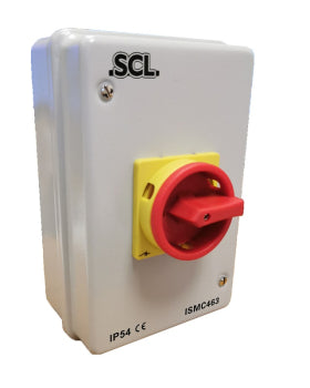 Switchtec ISMC463 SCL 63A 4 Pole Enclosed Metal Switch Disconnector IP54