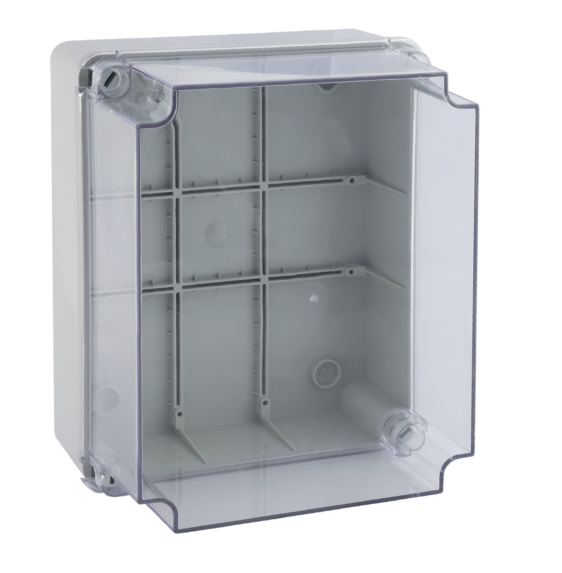 Niglon JBHL252016C 250 x 200 x 160mm ABS Control Box with Transparent High Lid IP67