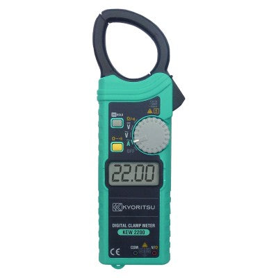 Kewtech KEW2200 Digital 1000A and 600V AC Ultra Slim Clamp Meter