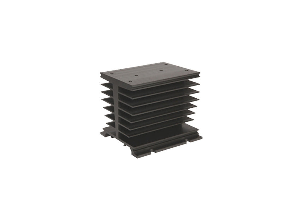 Switchtec KHS-C110 I-Autoc Black SP Heatsink For KSIM KSI KSJ KSID KSQF KSQC SSR'S 110 x 100 x 80mm