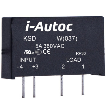 Switchtec KSD380D5R-W(037) I-Autoc 5A SP PCB Zero Cross SSR (24-440V AC) 4-32V DC