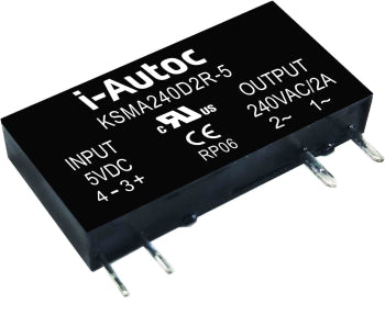 Switchtec KSMA240D2-12D I-Autoc 2A 48-280VAC Output SSR Interface Module 10-15V DC