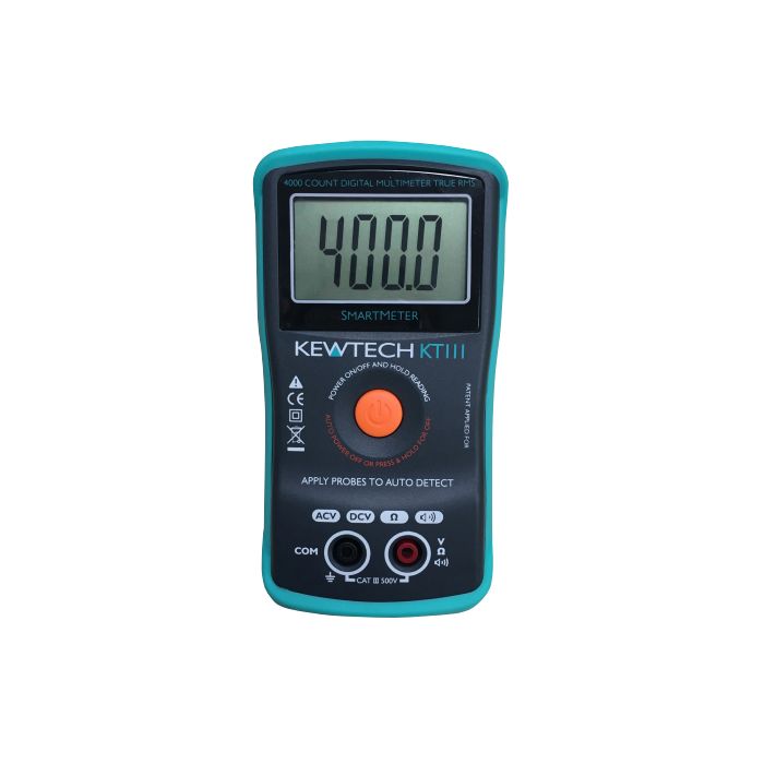 Kewtech KT111 Digital 600V and 10A AC/DC Multimeter