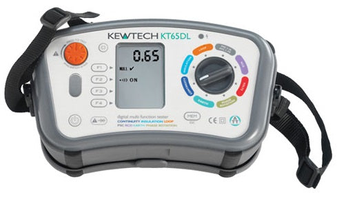 Kewtech KT65DL Digital 8 in 1 Multifunction Tester