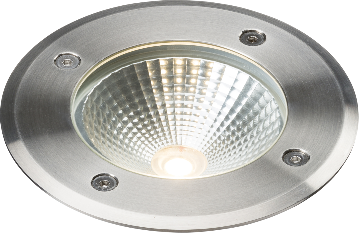 Knightsbridge LDGL6 6W LED Round Groundlight Stainless Steel IP65