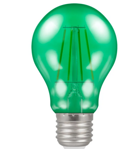 Crompton 13681 4W ES Green LED Harlequin GLS