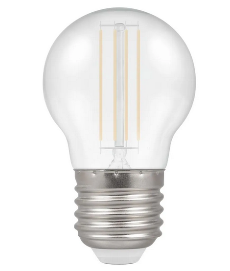 Crompton 13940 4.5W ES Harlequin LED Filament Golfball White