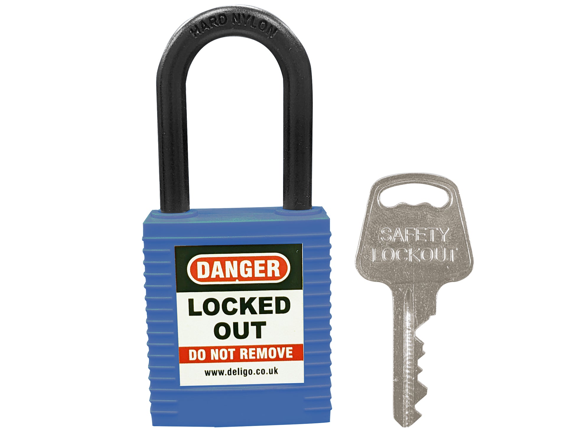 Deligo LOPB Lockout Padlock Blue