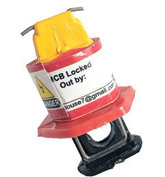 Deligo LOPO Pin Type Lockout Yellow