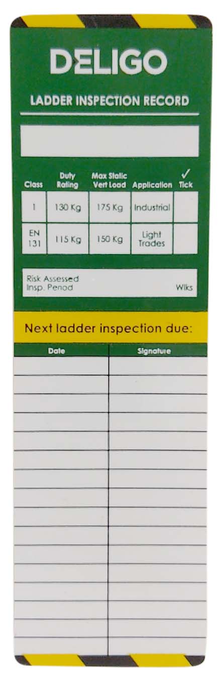 Deligo LWC 10pc Ladder Tag Inserts