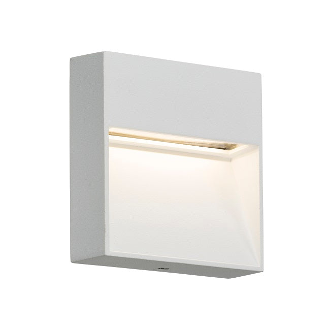 Knightsbridge LWS2W 2W LED White Aluiminium Guide Light IP44 3500K