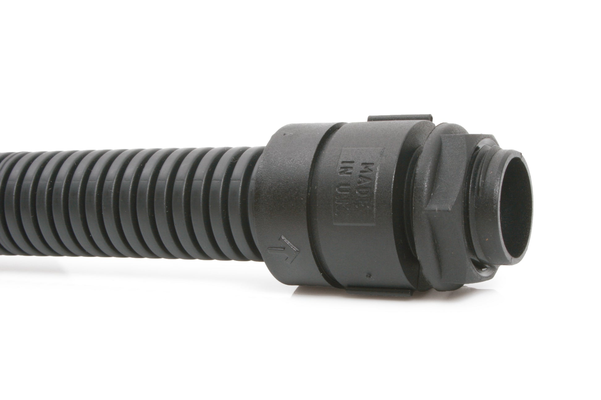 Term Tech M12CONN 12mm PVC Corrugated Conduit Black 50m