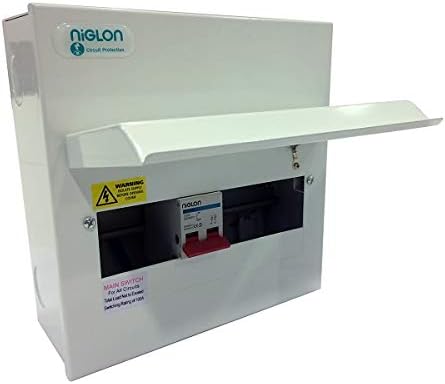 Niglon M3CU10 8 Way Consumer Unit with 100A Mains Switch