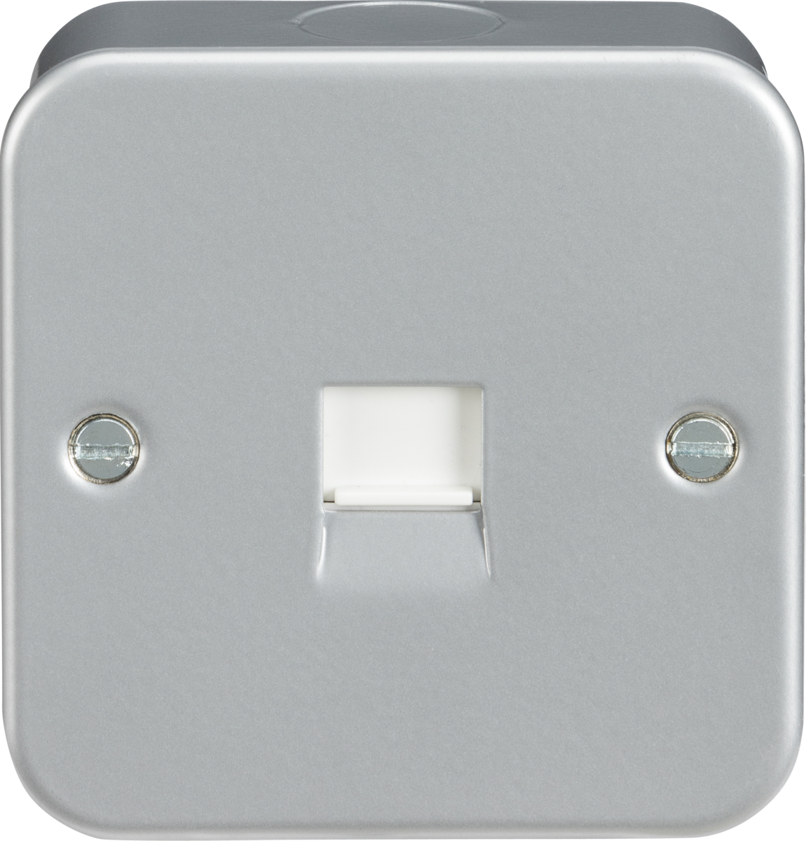 Knightsbridge M7300 1 Gang Master Telephone Socket Metal Clad