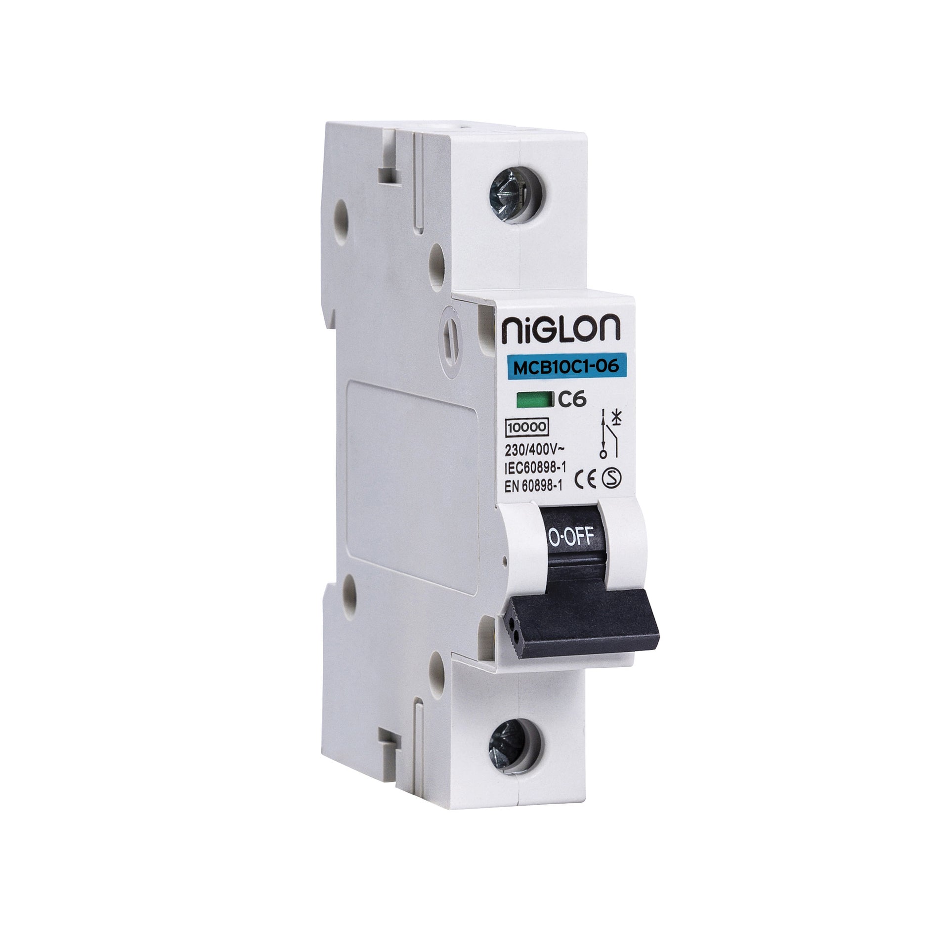 Niglon MCB10C1-10 10A SP Type C MCB