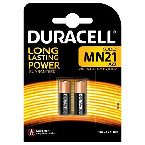 Duracell MN21B2 MN21 Battery 2 Pack