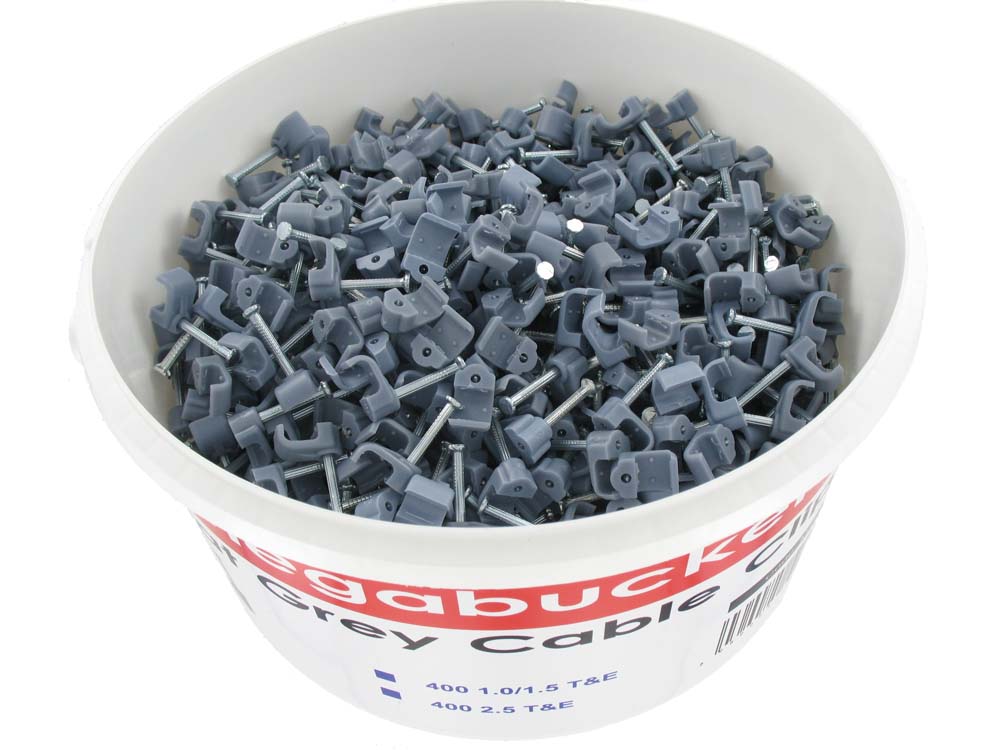 Deligo MTC 800 Flat Grey T+E Clips Mega Bucket