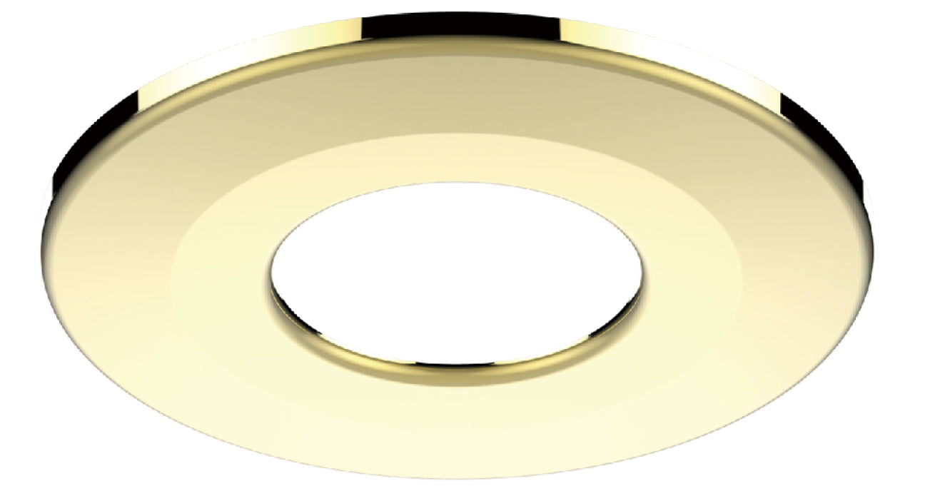 Kosnic MAUBZT-BAS Mauna Tilt Round Bezel Brass