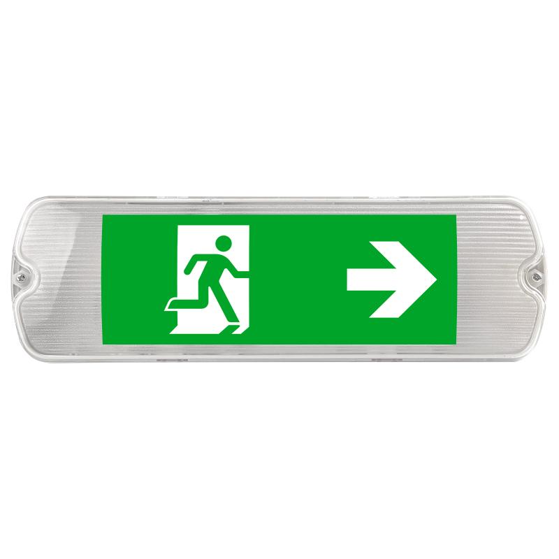 Kosnic MUL0105/ST Mulu 1W/5W LED Self-Test Emergency Exit Bulkhead White 6500K