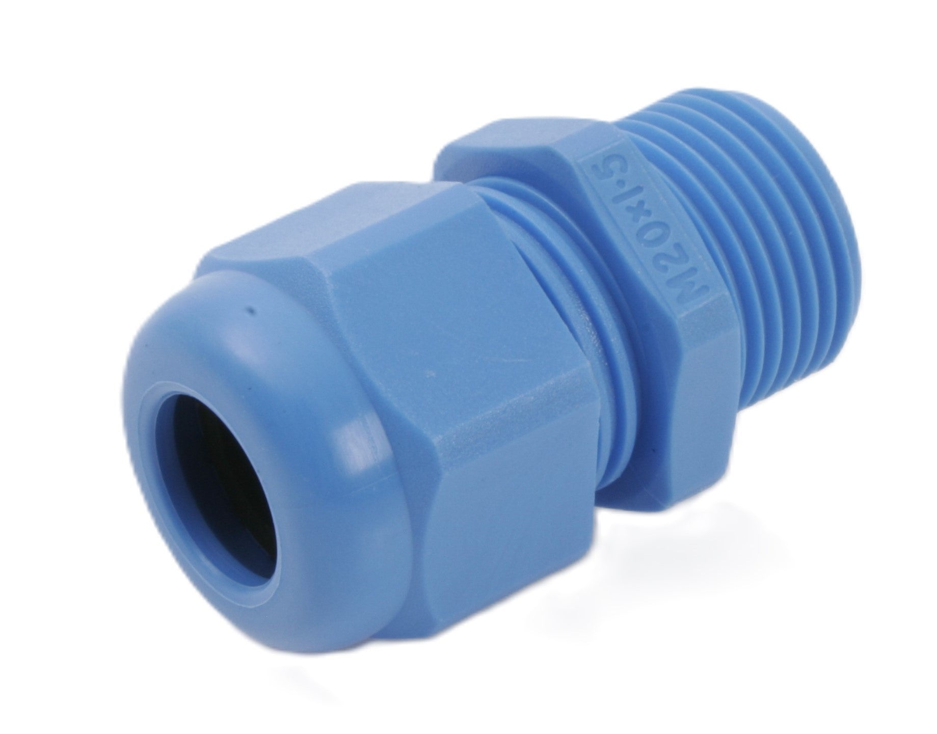 Term Tech NGM20BLUE M20 6-12mm Nylon Compression Gland with Locknut Blue IP68